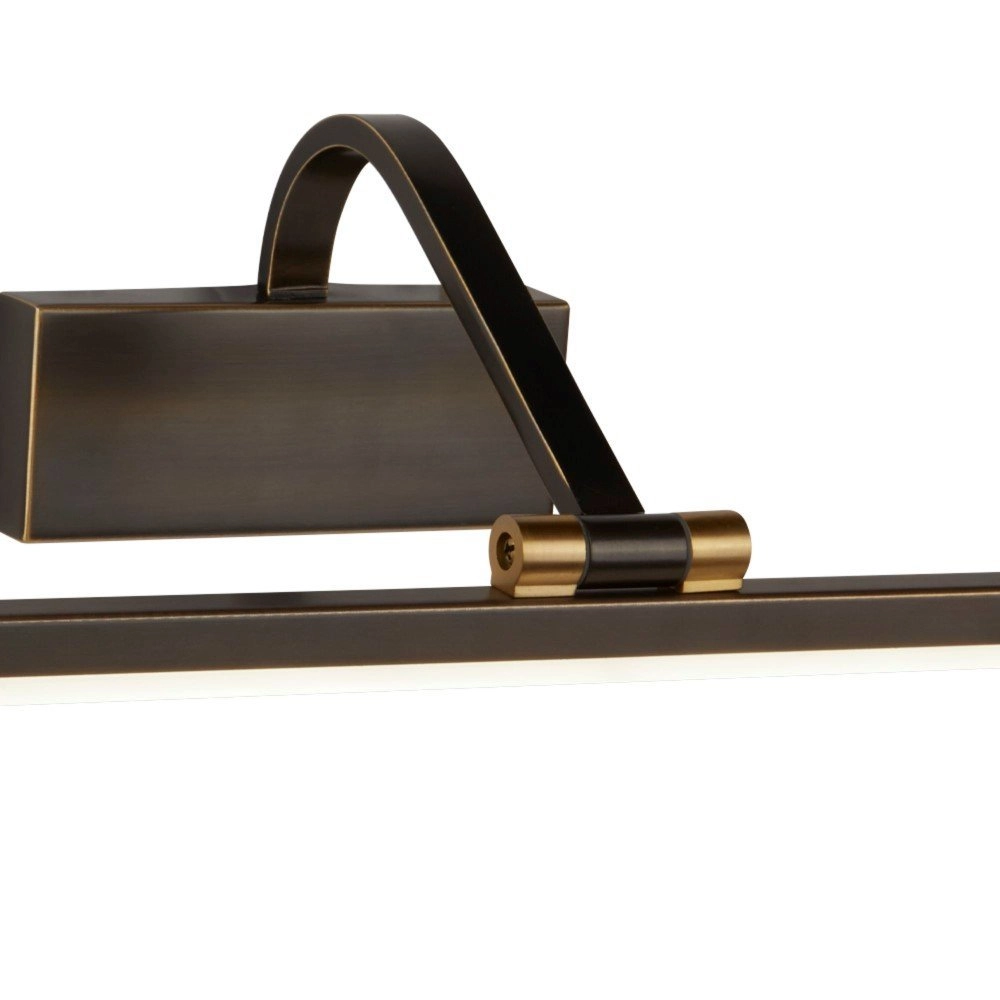Picture lamp Picture 51cm black gold Searchlight 5053423137780