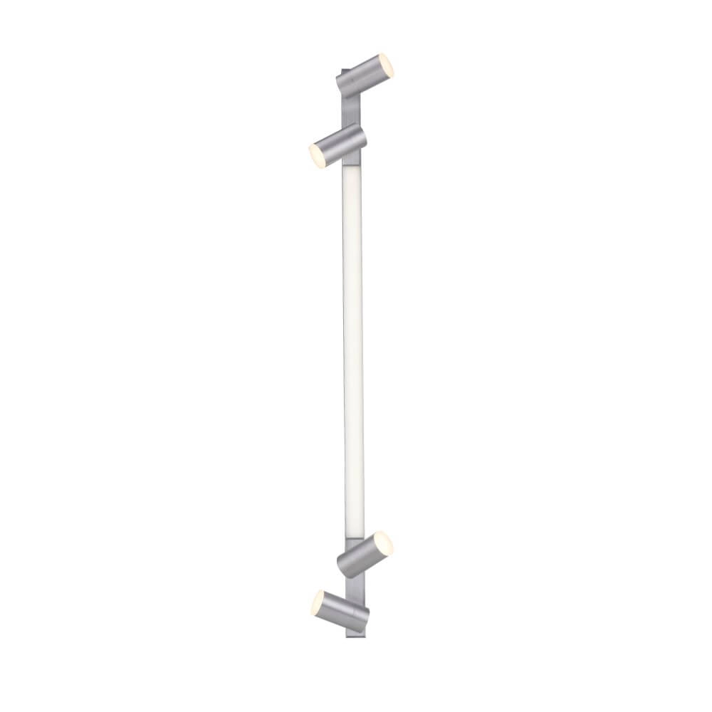 Sleek ceiling lamp Pure Lines Spot aluminum Paul Neuhaus 4012248366370