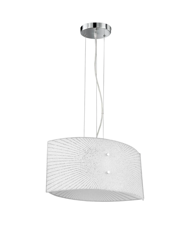 Glass pendant lamp Elisa Trio 4017807522006