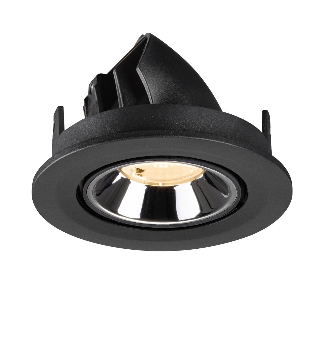 Recessed spotlight Numinos Gimble S black/chrome 2700K - 40deg SLV 4024163313704