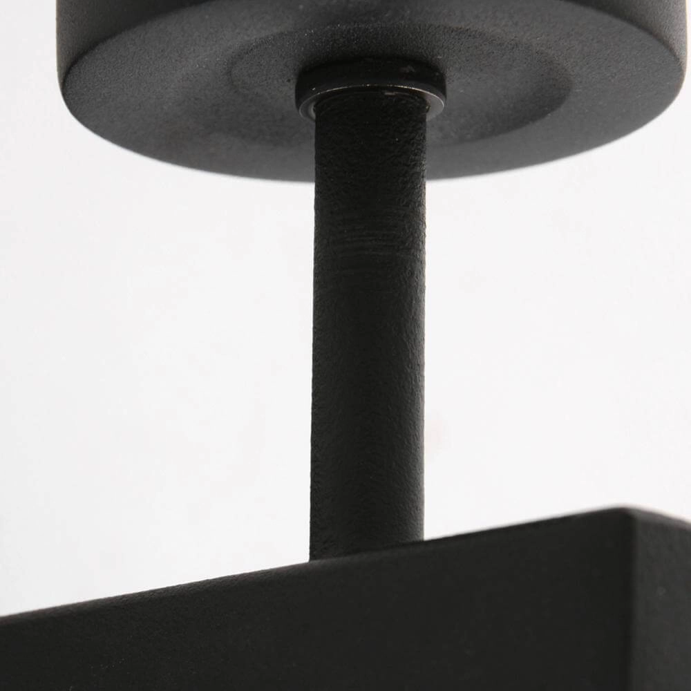 Wall lamp Stang black with amber glass Steinhauer 8712746173765