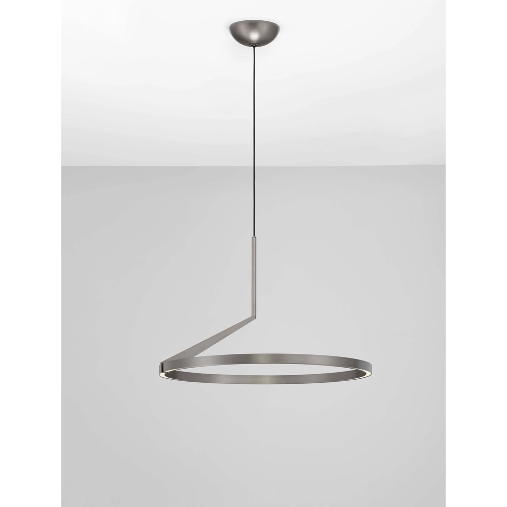 Design pendant lamp Tilia nickel