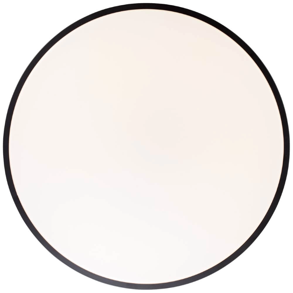 Design ceiling lamp Slimline black Ø 49cm Brilliant 4004353426568