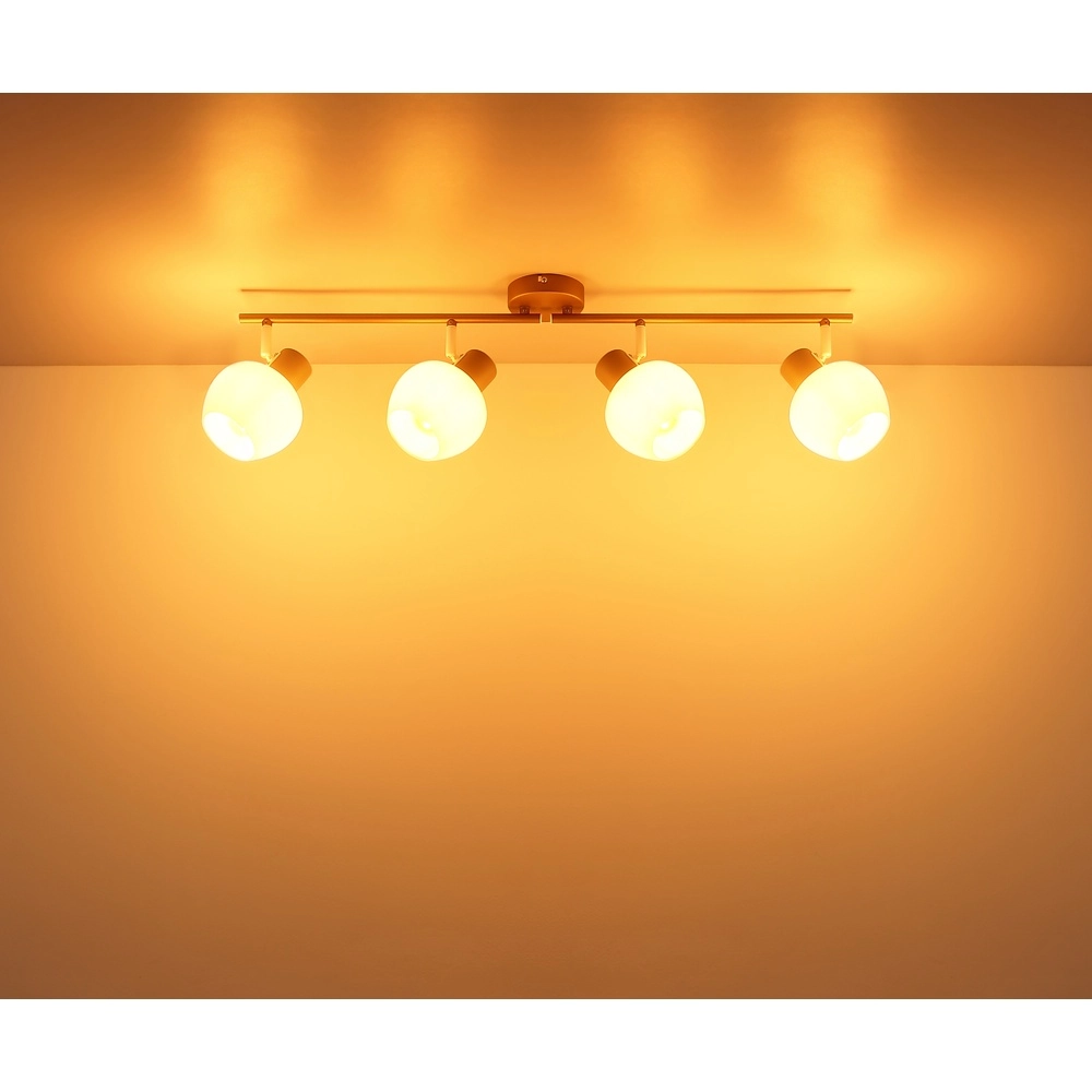 Ceiling lamp Eileen 4-light coffee brown Globo 9007371580576