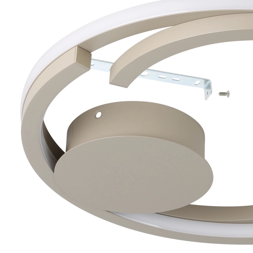 Ceiling lamp Mezzomonte sand brown Eglo 9008606360208
