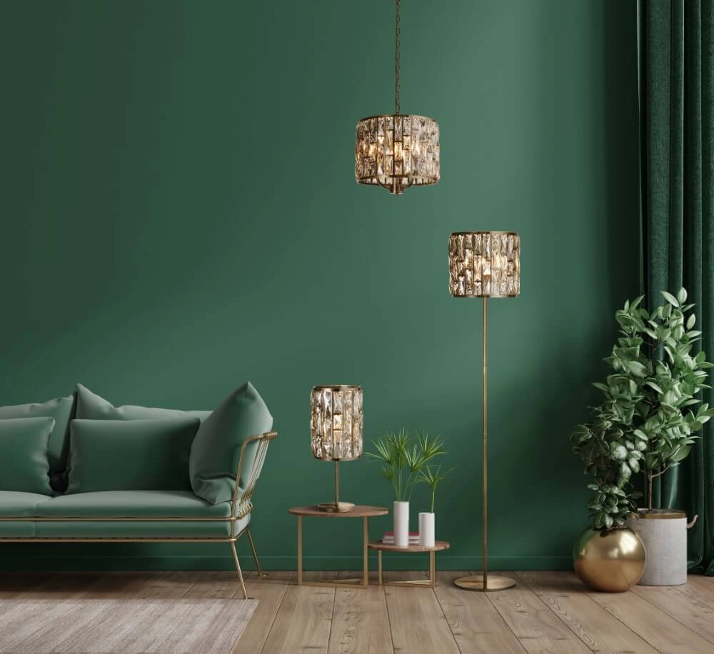Pendant lamp Bijou classic Ø 38cm Searchlight 5053423242057