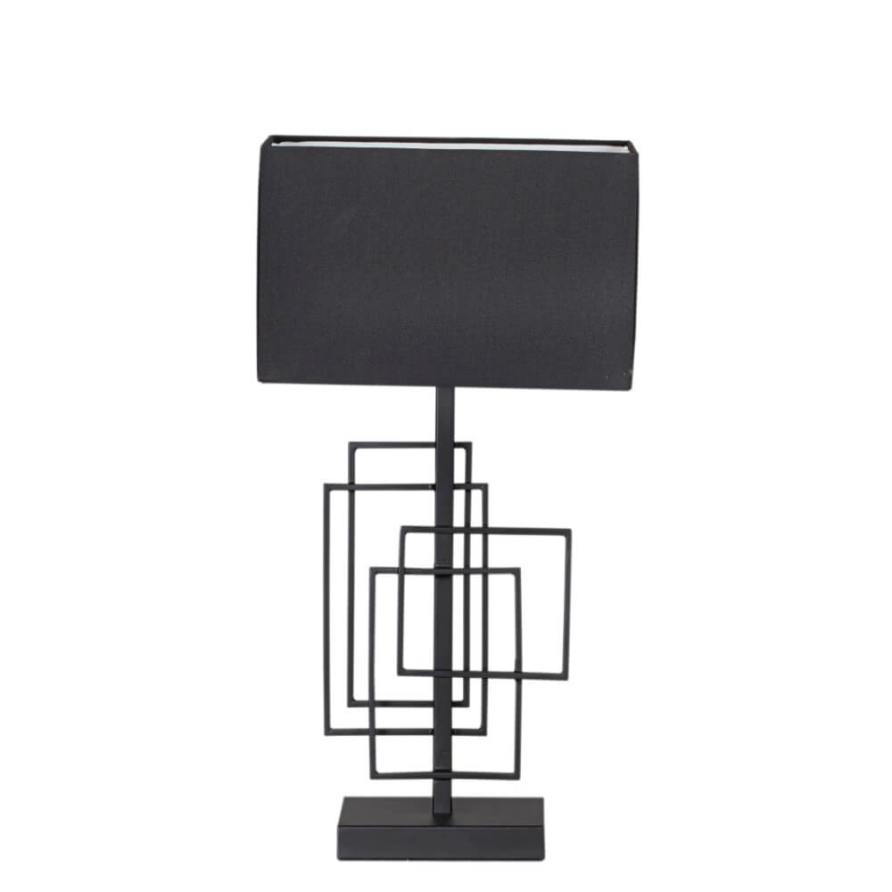 Table lamp Paragon matt black 52cm