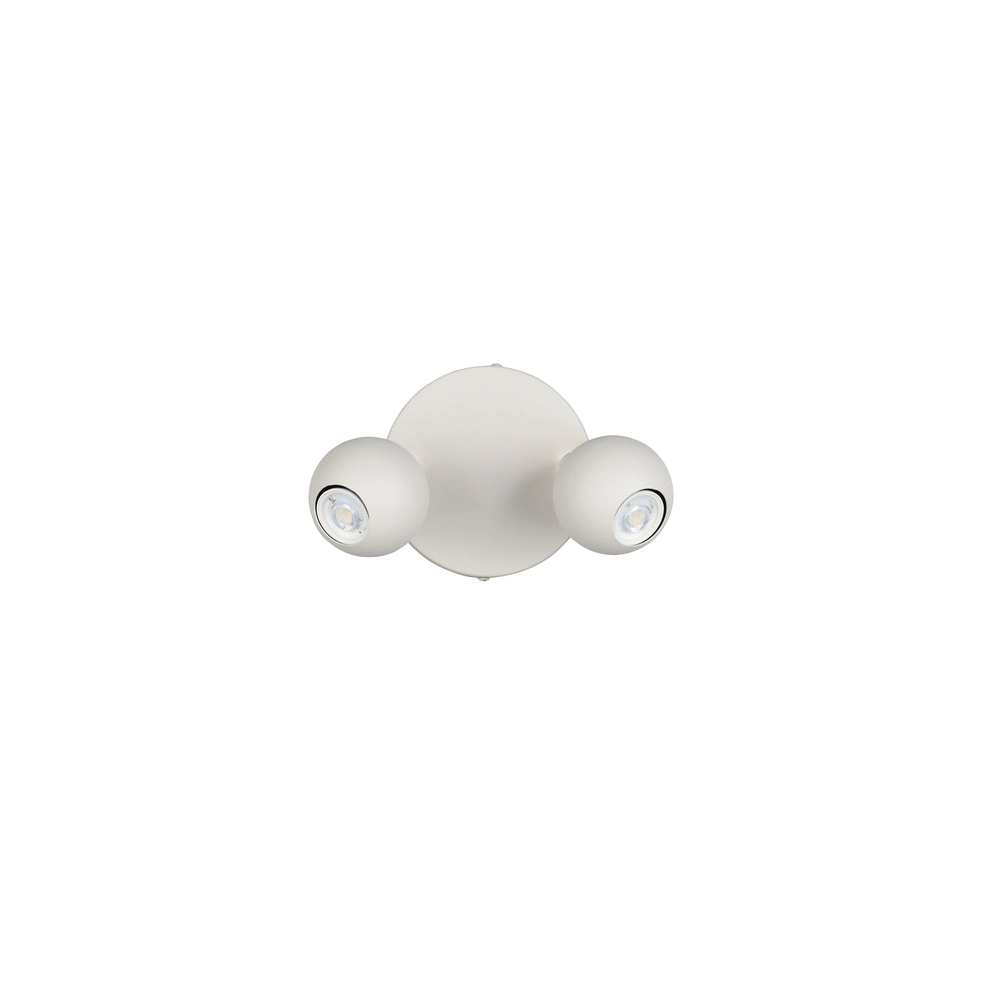 Surface-mounted spot Enaro 2-light grey