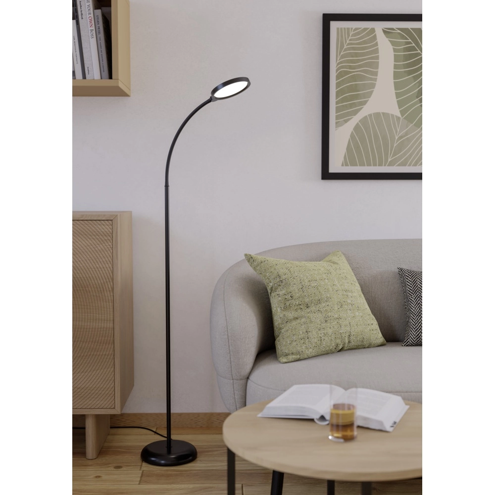 Floor lamp Lauro black Eglo 9008606357529