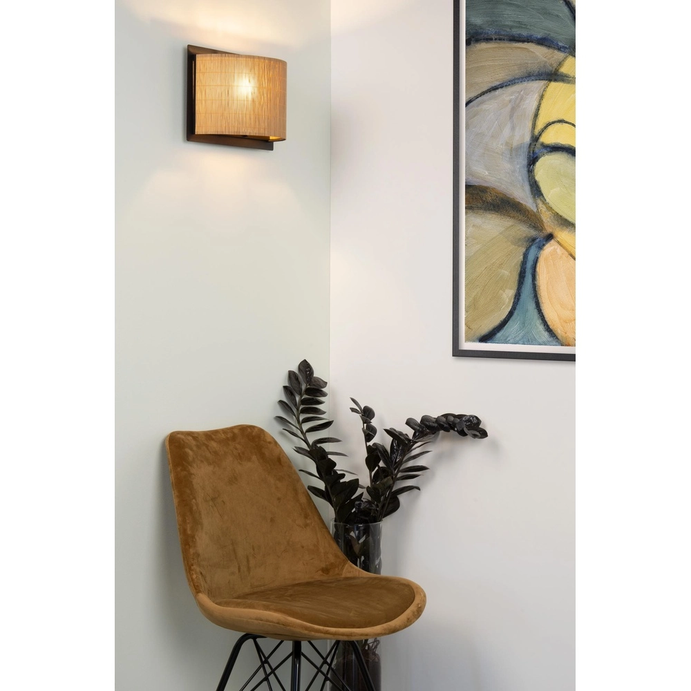 Wall lamp Magius Rattan Lucide 5411212031174