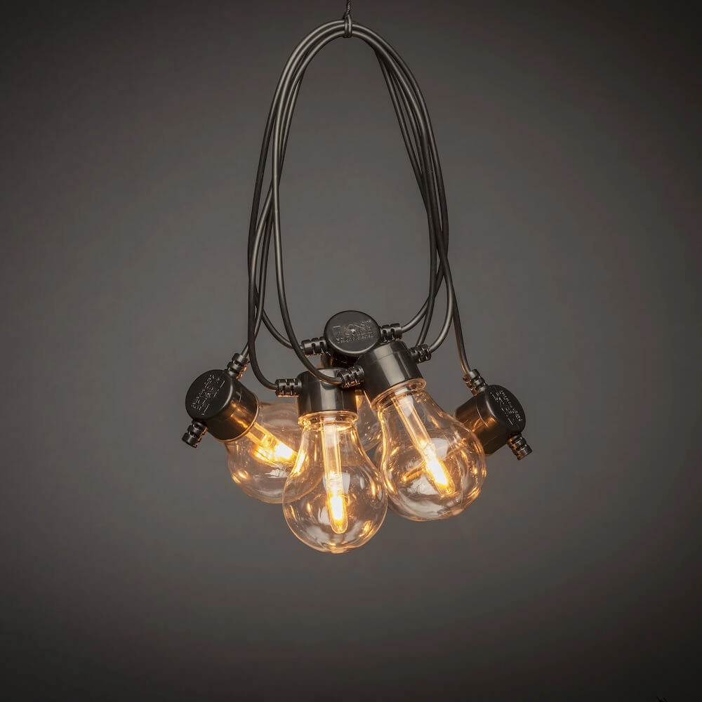 14.5m Partylight light chain of 10xA60 lamps