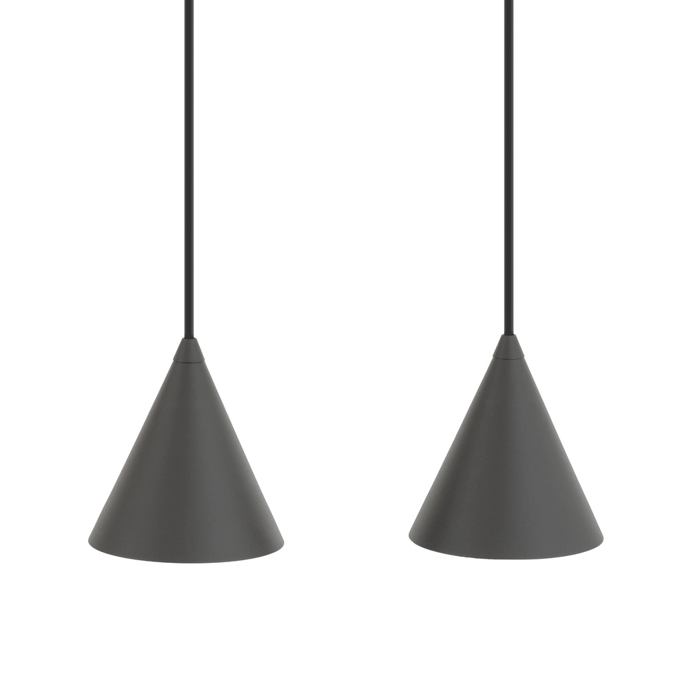 Ceiling and pendant lamp Fourty Umbra Grey