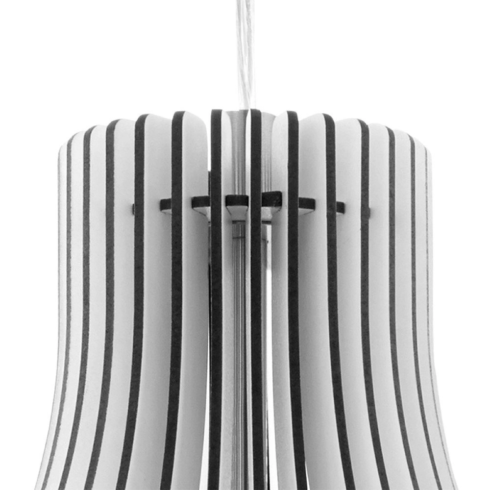 Pendant lamp Tindori 38cm white wood Eglo 9002759962579