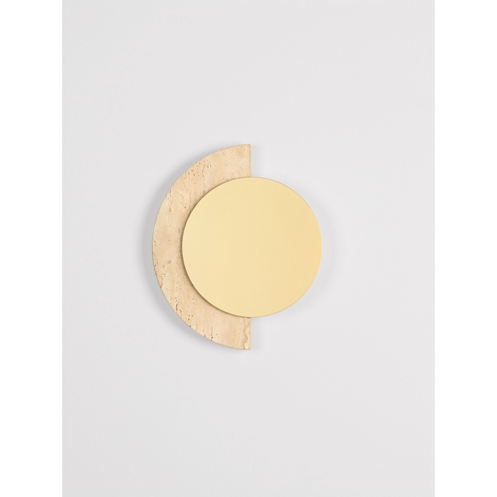 Design wall lamp Molli travertine Ø 21cm Lyora 5212063501317