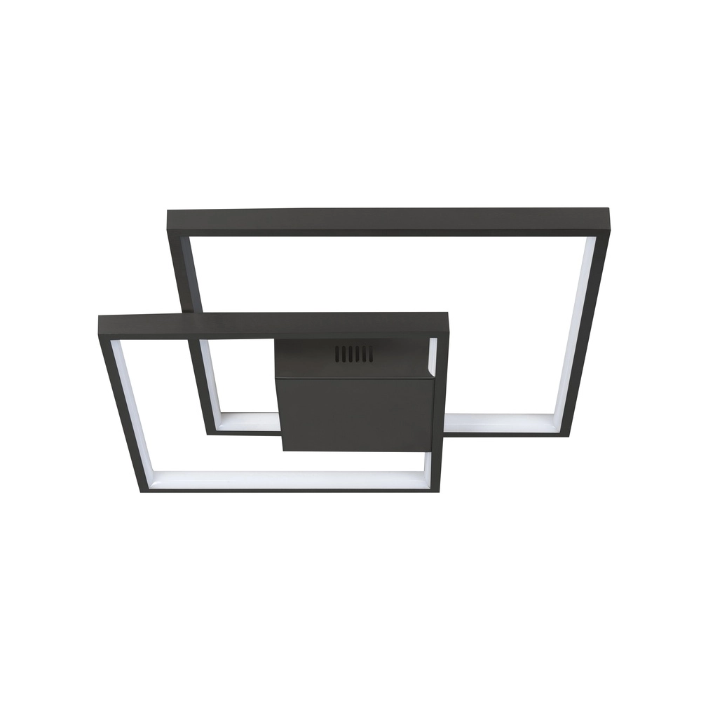 Design ceiling lamp Piazza black 42 x 41cm