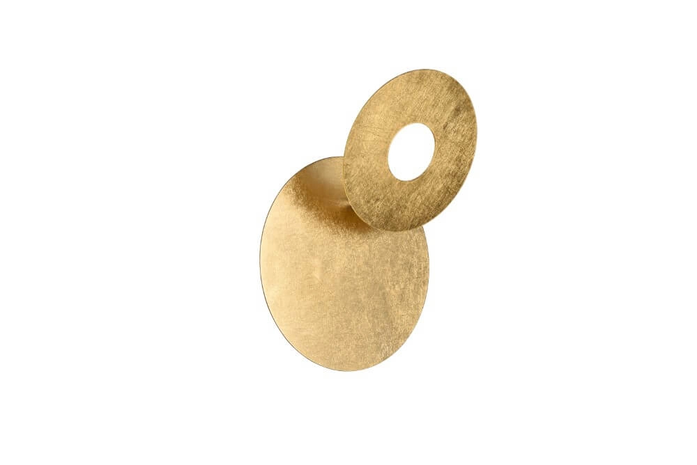 Directional wall lamp Leano round Ø 18cm Trio 4017807581072