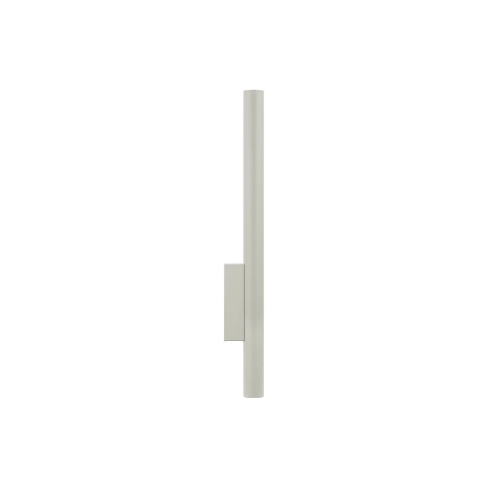 Light grey long wall spotlight Fourty XL up & down