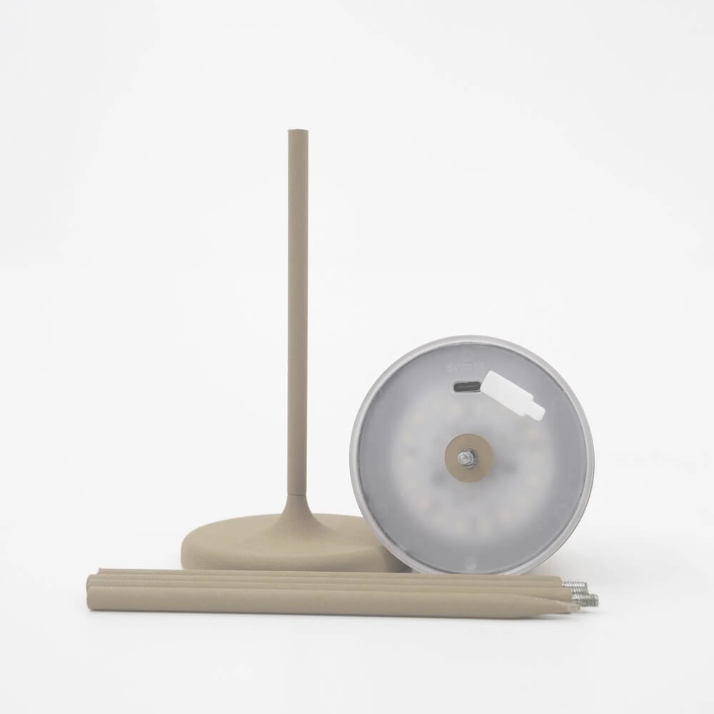 Table lamp Mannera rechargeable sand brown Eglo 9008606355549