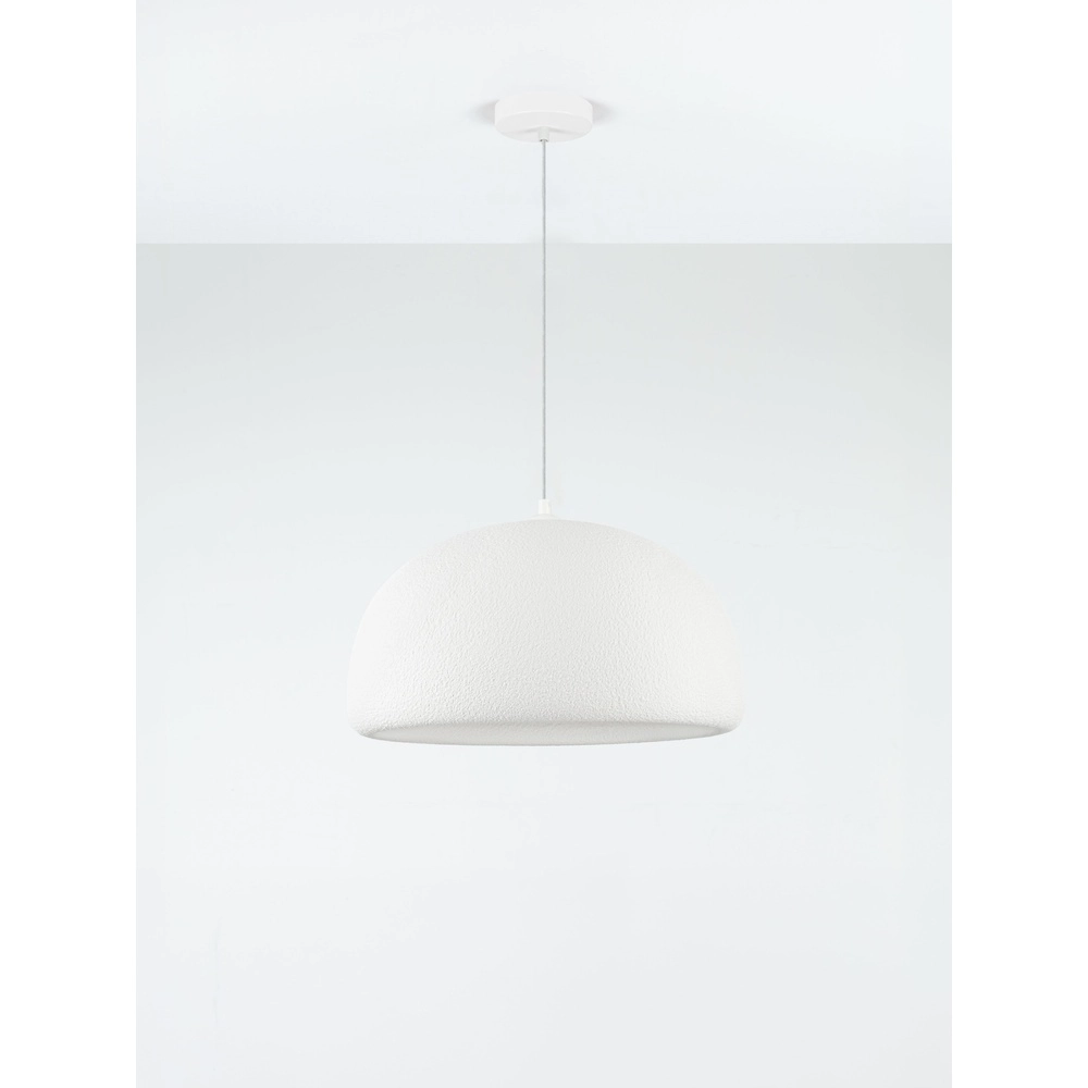Modern pendant lamp Davo white Ø 43cm Lyora 5212017495686
