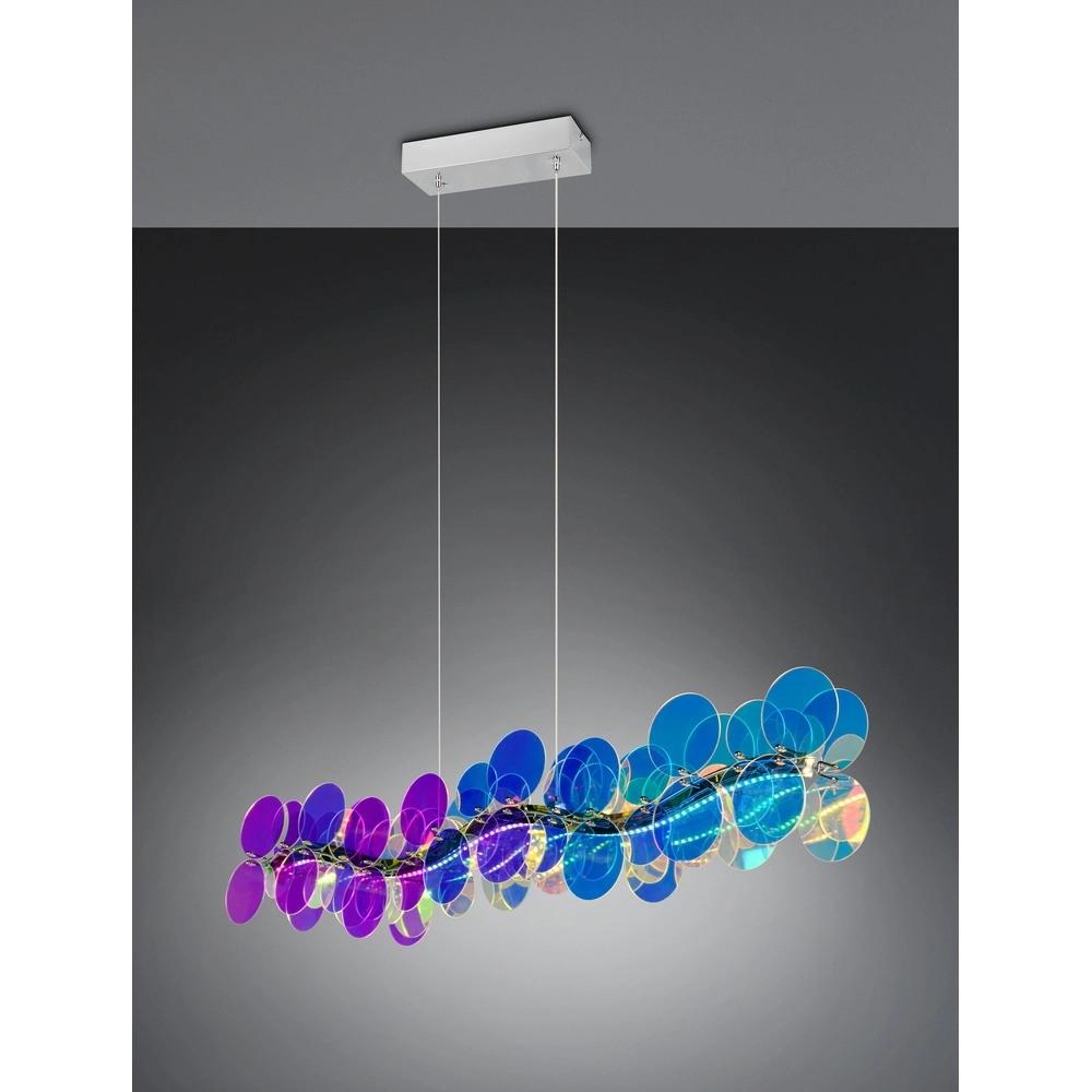 Pendant lamp Pulse colored Trio 4017807660852