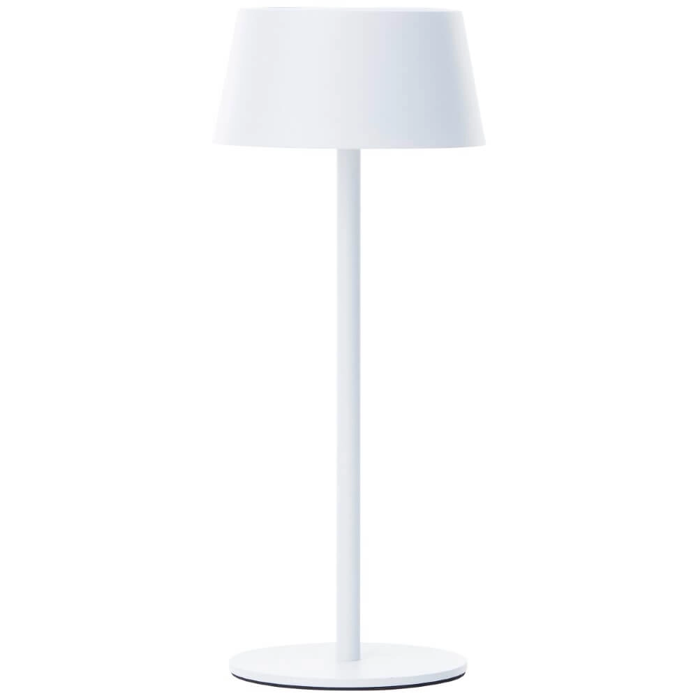 White designer table lamp Picco on battery Brilliant 4004353437700