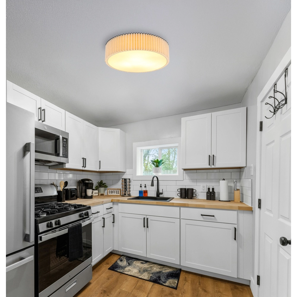 Ceiling lamp Page Ø 43cm white Globo 9007371528608