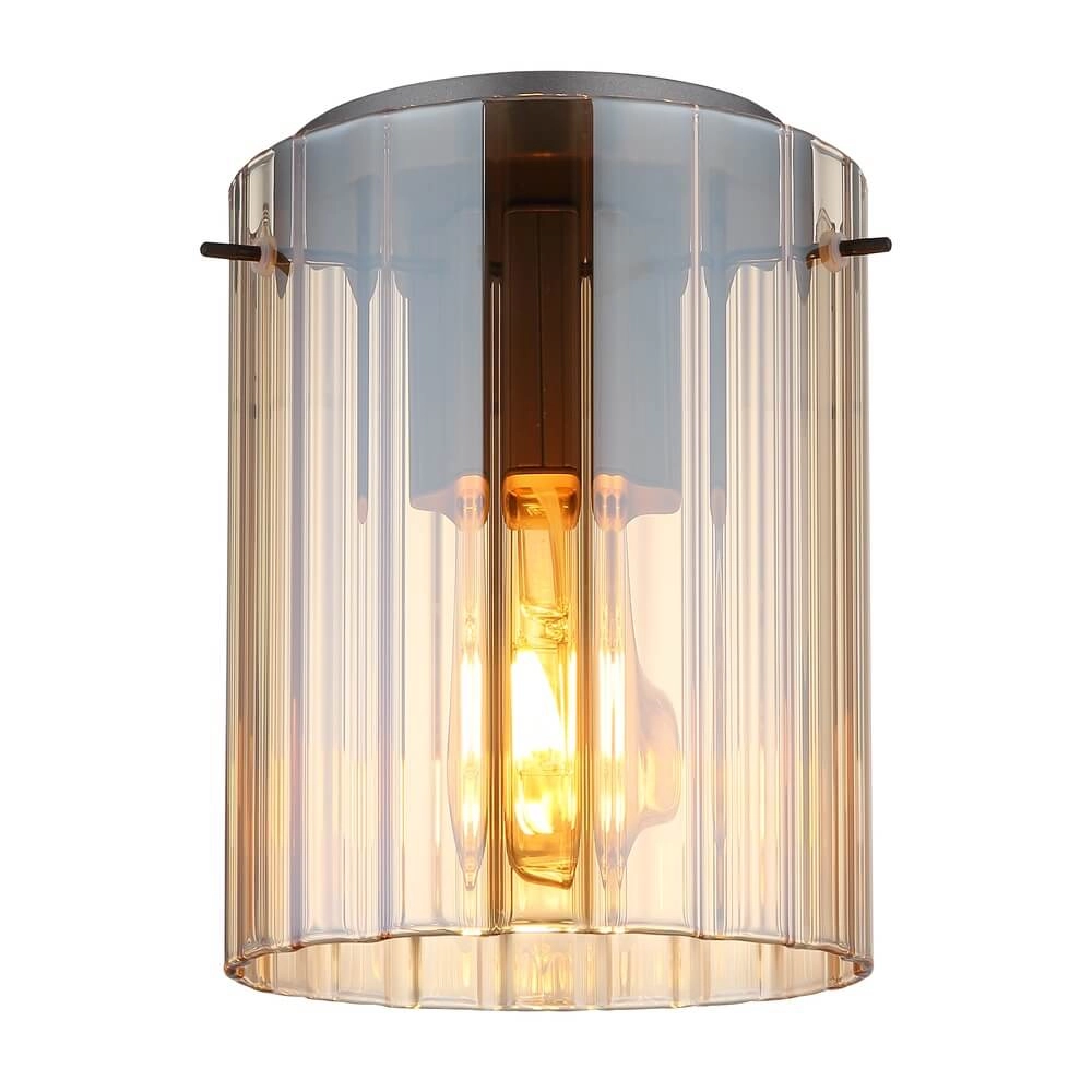 Ceiling lamp Tulivar Design Amber Glass