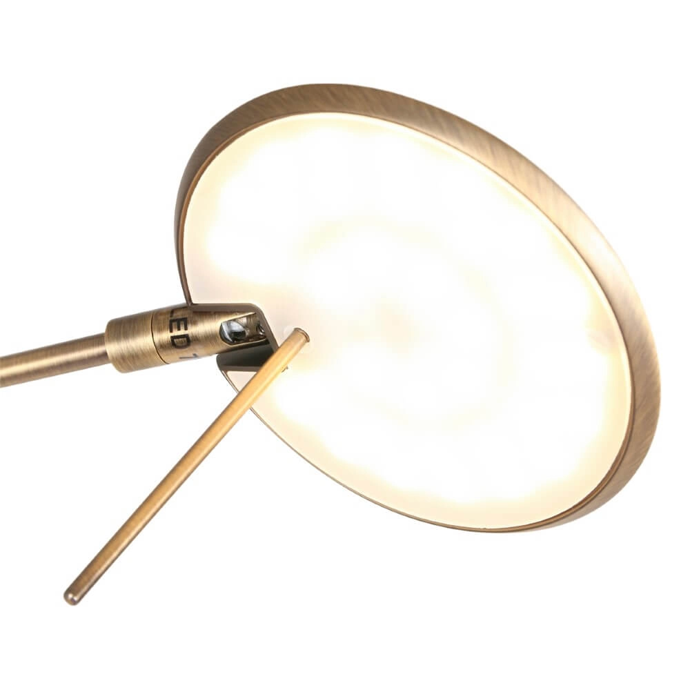 Reading lamp Zodiac LED brass Steinhauer 8712746127355