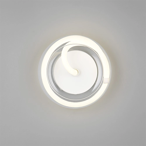 Design wall lamp Tarsia white Ø 21.5cm Trio 4017807683301
