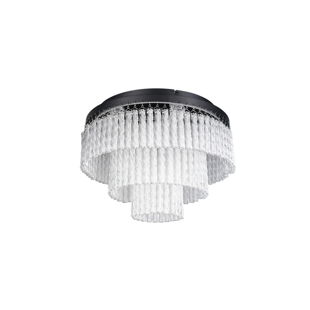Design ceiling lamp Vono Black Trio 4017807682236