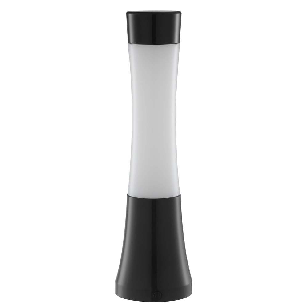 Modern lava lamp Lucent Black