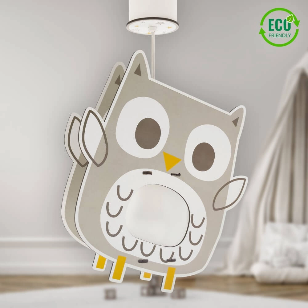 Children's room pendant lamp Owl Dalber 8420406633978