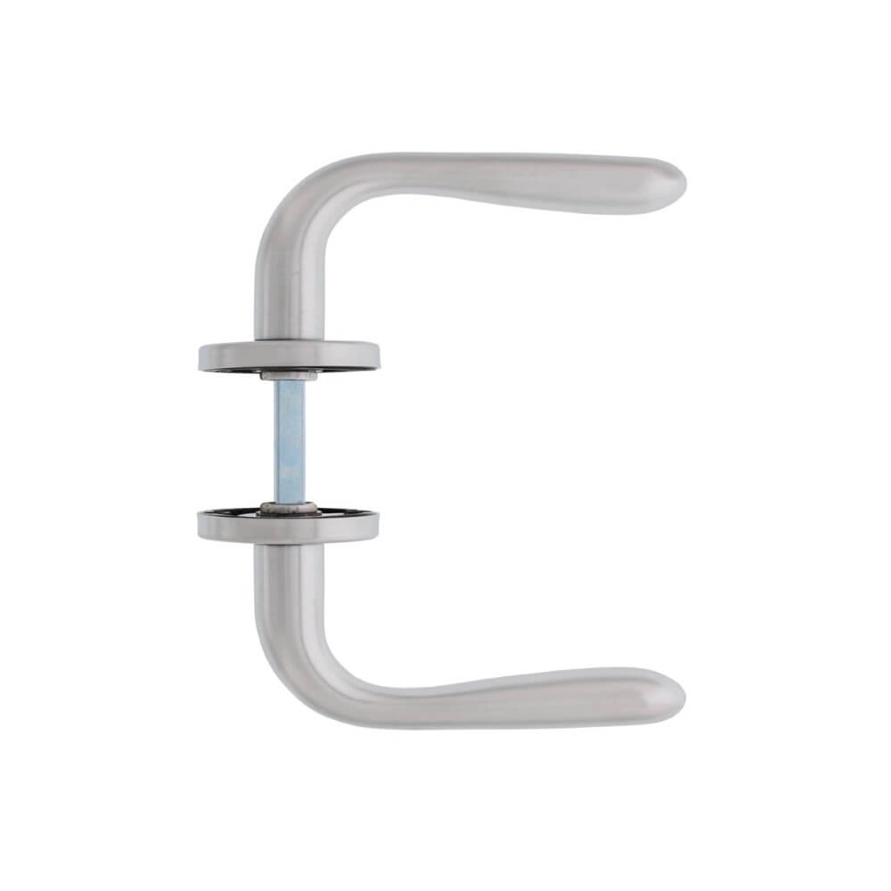 Classic door handle Jupiter matt chrome Intersteel 8714186056004