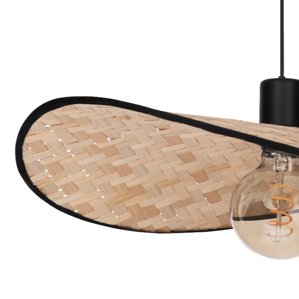 Rattan ceiling lamp Marywell 50x34cm - E27 Eglo 9002759440442