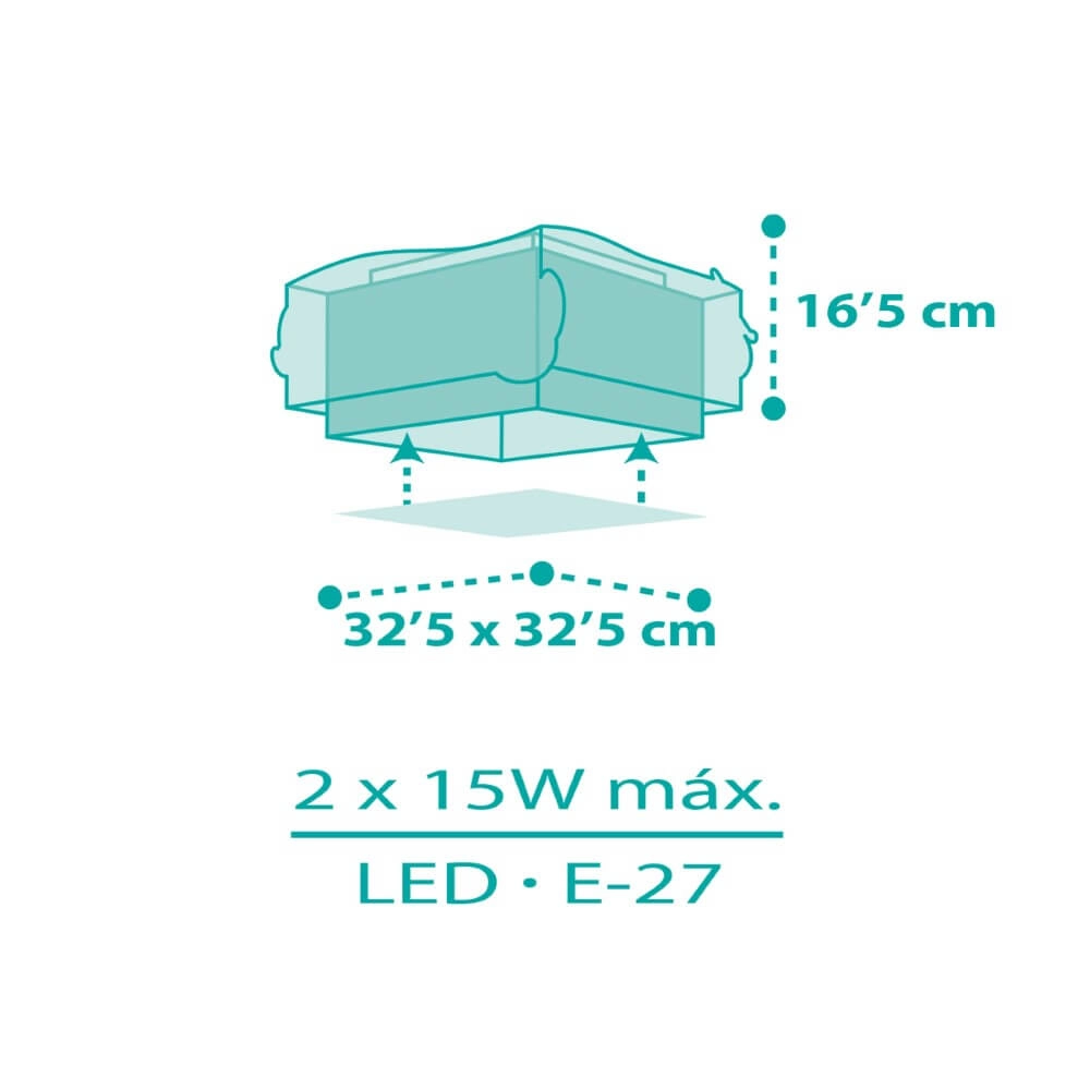 Ceiling lamp Mermaids Dalber 8420406003313