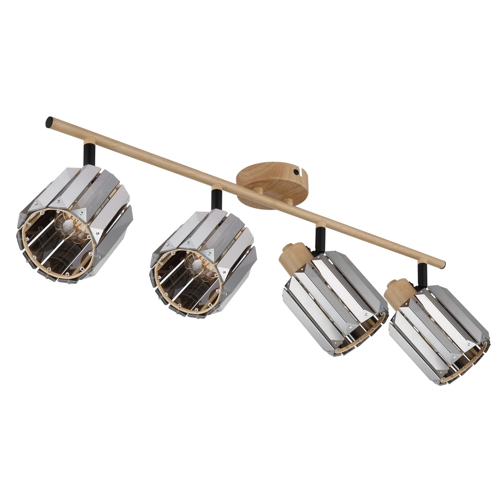 Ceiling lamp Run 4-light Globo 9007371507986