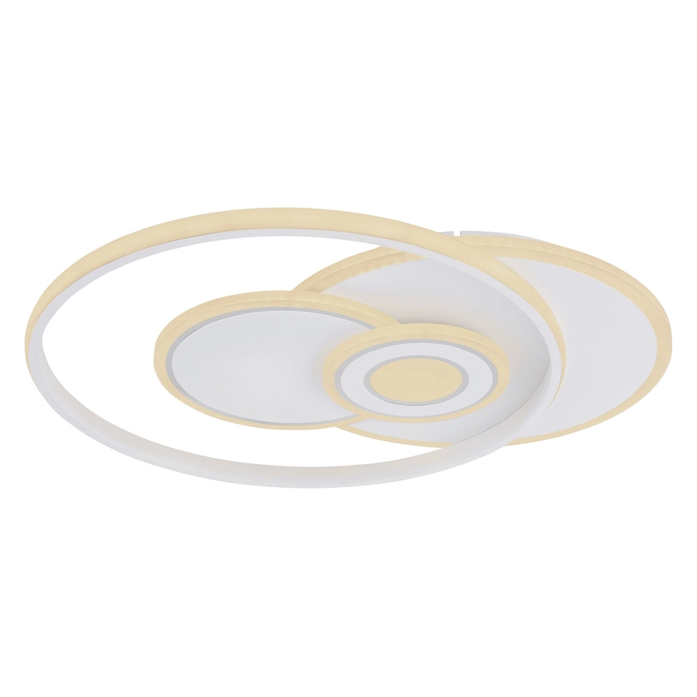Design ceiling lamp Roderick white round 2700-6000K Globo 9007371445745