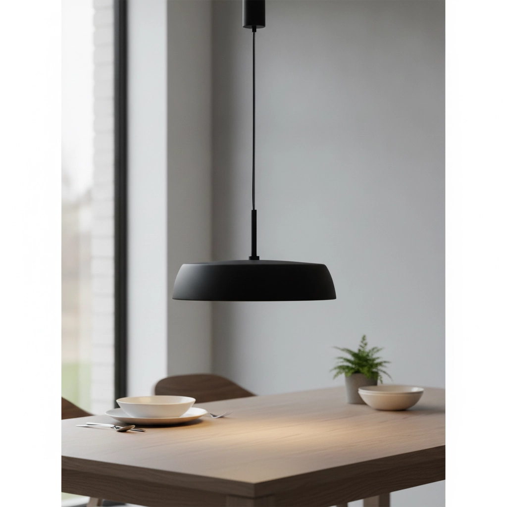 Pendant lamp Sigi  Ø 45cm black