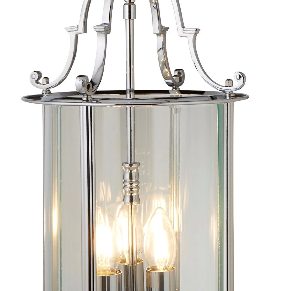 Chrome Lantern Lanterns Ø 25cm Searchlight 5013874319951