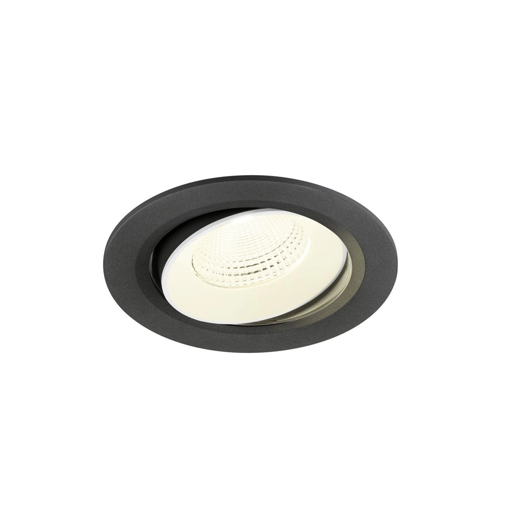 Recessed spotlight Numinos Move L black/white 4000K - 55deg