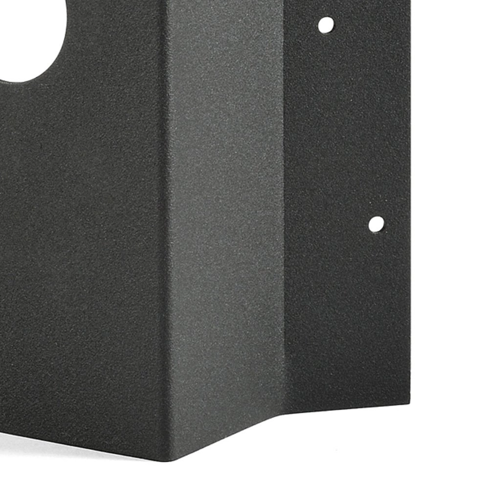 Mounting corner bracket Wall Corner Straight black KonstSmide 7318304487506