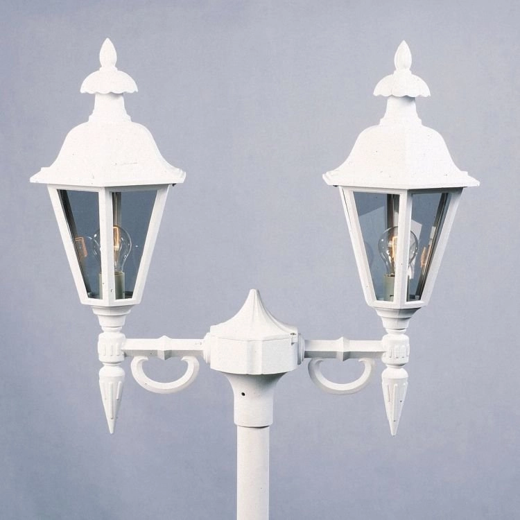 Lantern lamp Pallas 2-light white KonstSmide 7318305272507