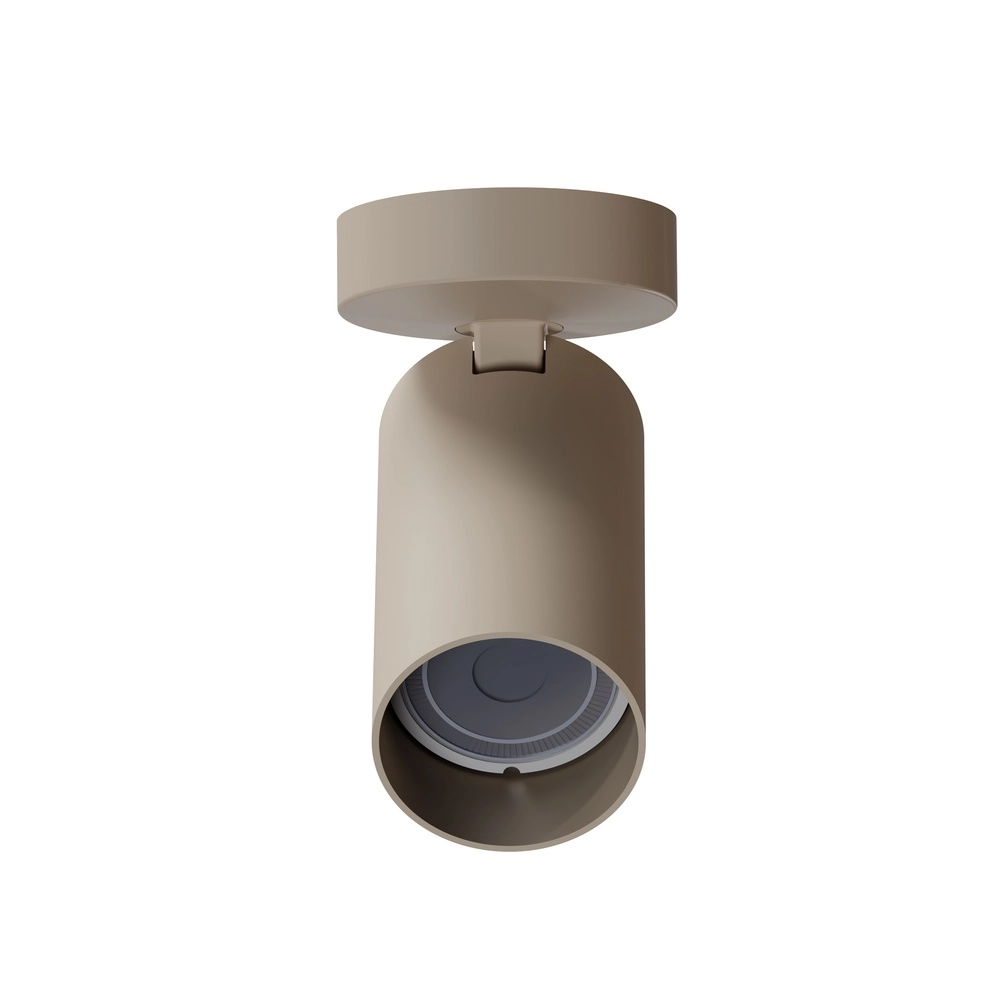 Surface-mounted spot Mono round sand brown Lyora 5903139125345