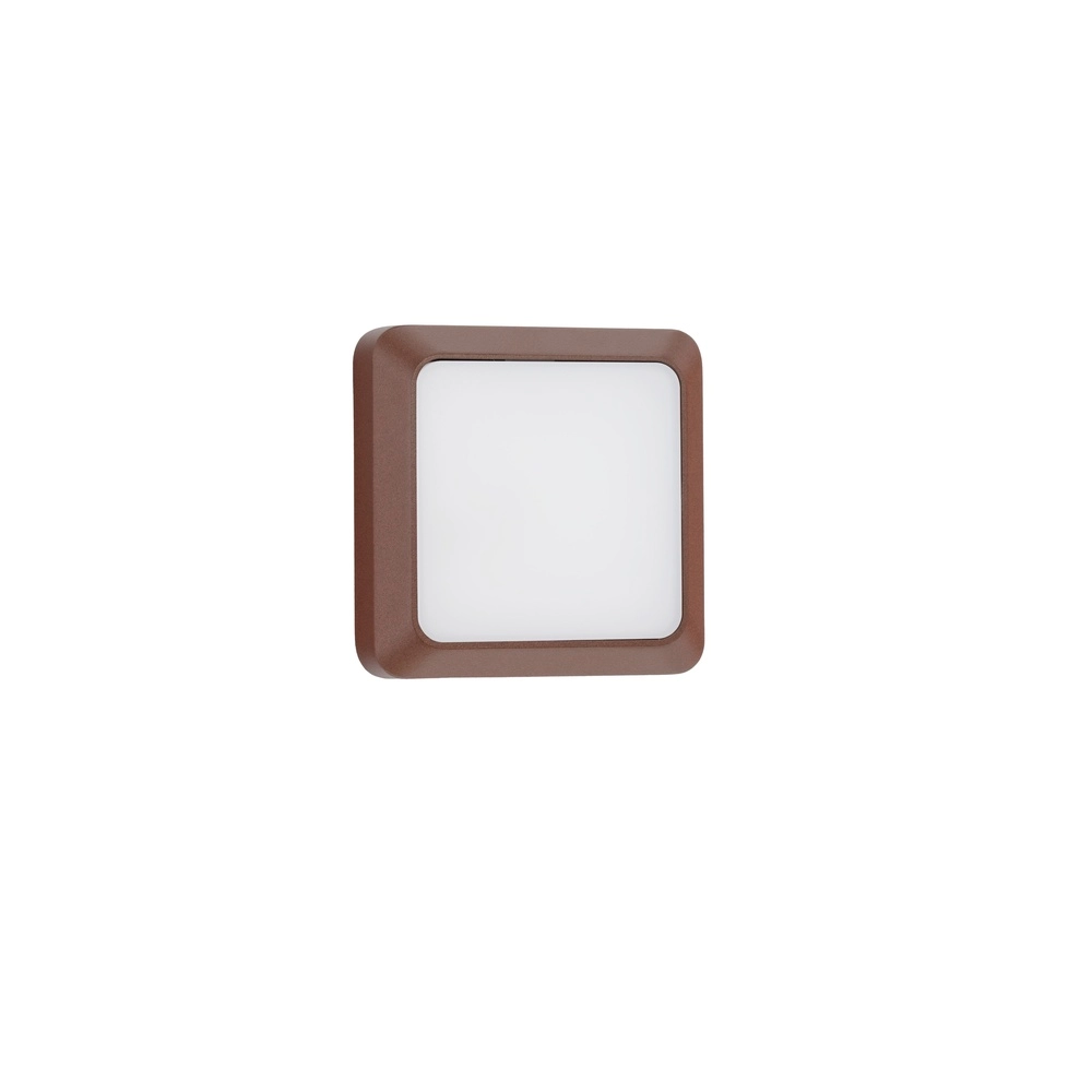 Square wall lamp Appia Rusty brown Lyora 5212017449597