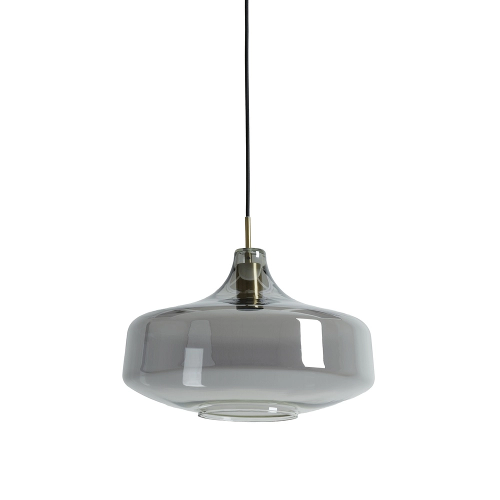 Smoke Glass Pendant Light Solna Ø 39.5cm