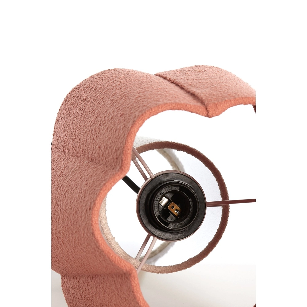 Table lamp Musaby Organic shape - white and pink Light & Living 8717807784256