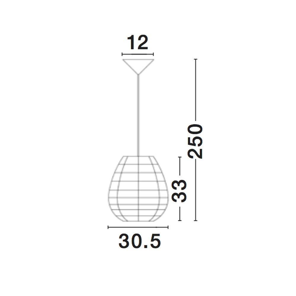 Pendant lamp Griffin brown Lyora 5212017416650