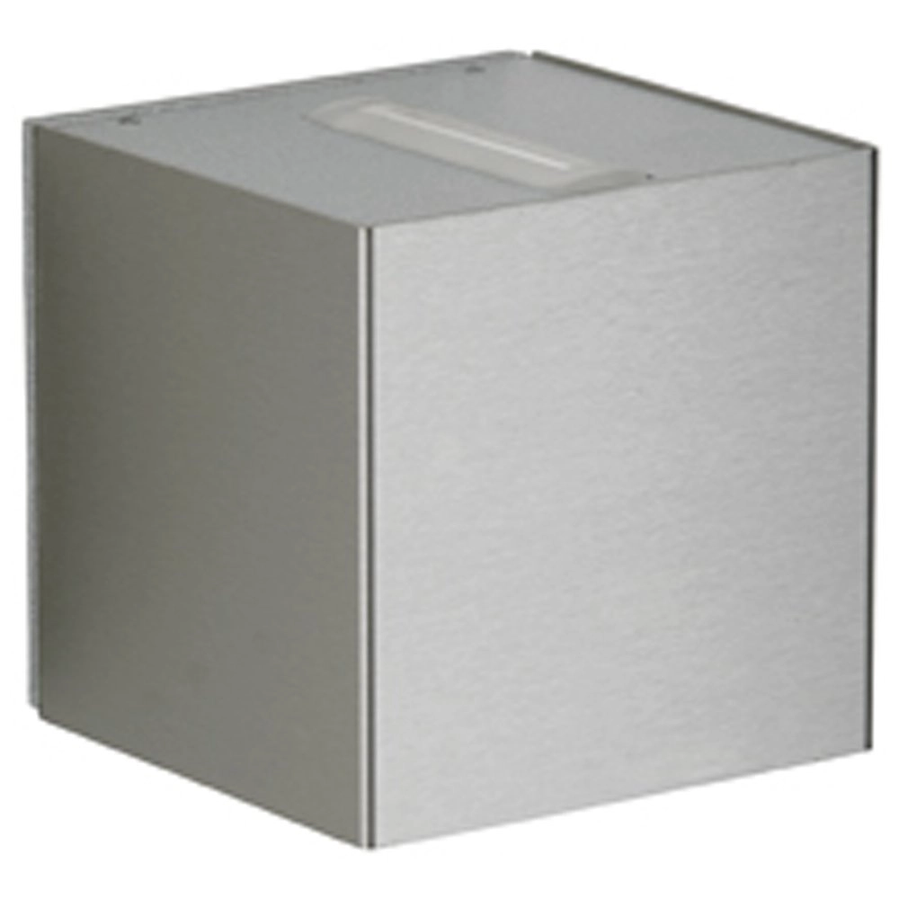 Square wall lamp Brinx wide small