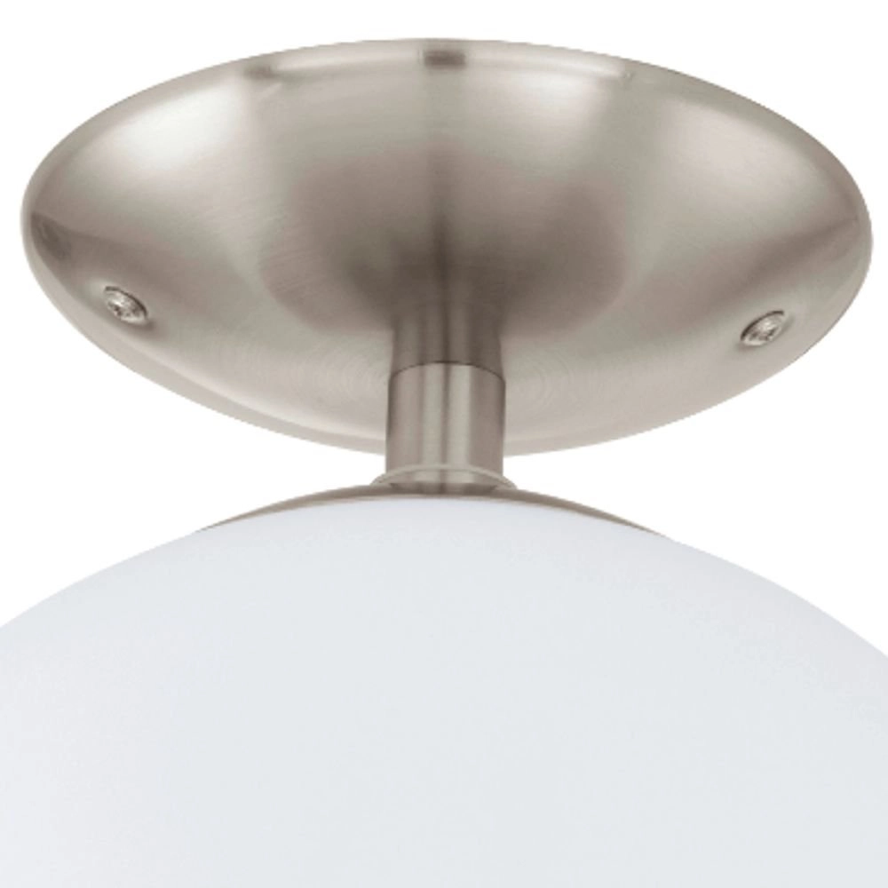 Ceiling light Rondo Stainless Steel Eglo 9002759915896