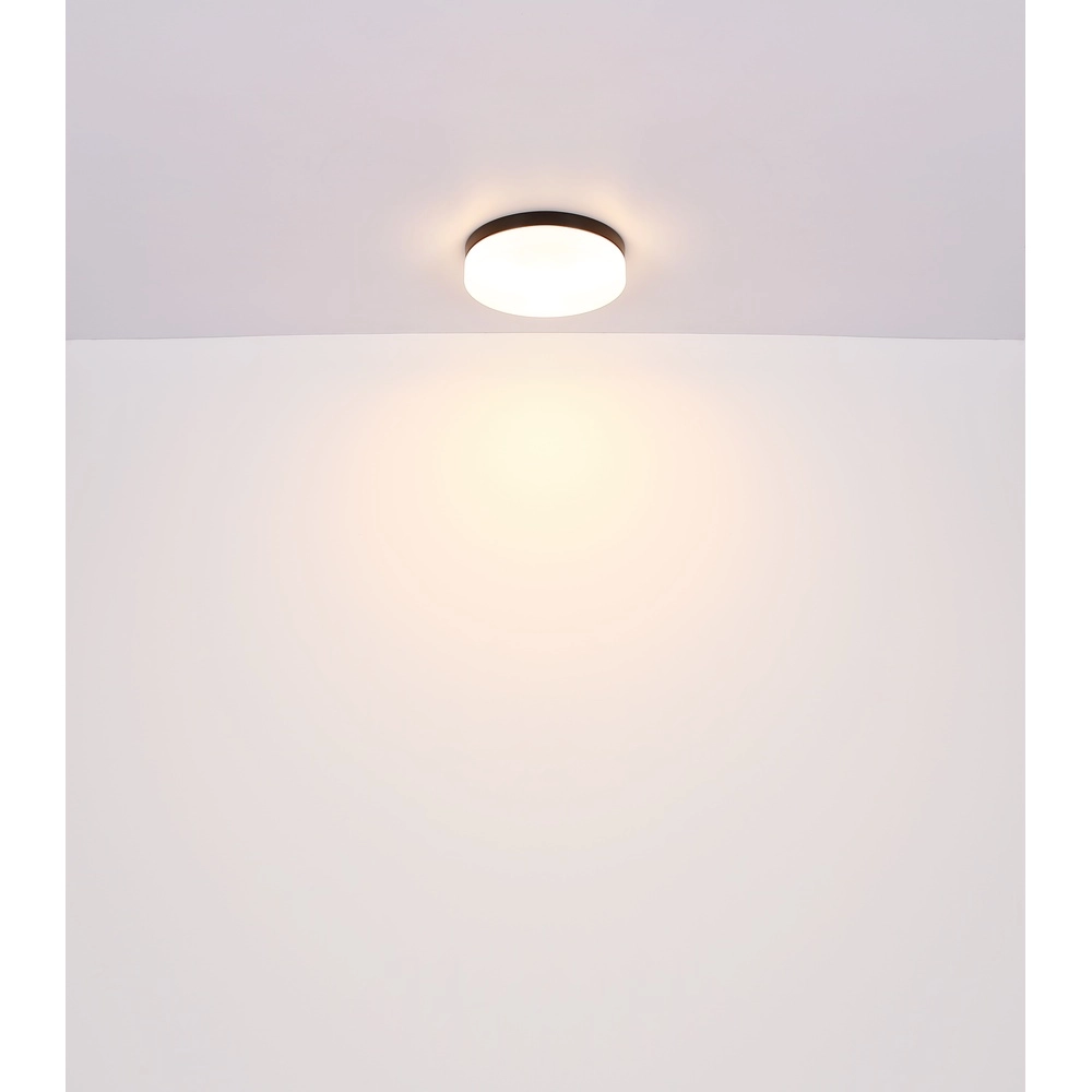 Design ceiling light Vranos black for outdoor use Ø 18.4cm Globo 9007371434763
